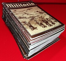 ÓRIÁSI MILITARIA - Történelmi ismeretterjesztő kiadvány - gyűjtemény 30 DARAB könyv EGYBE !
