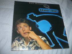 Paul mccartney  bakelit lemez hanglemez  1984