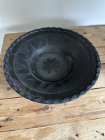 Nagyméretű Agyagipari Karcag  35cm  tál csodálatos szép, .