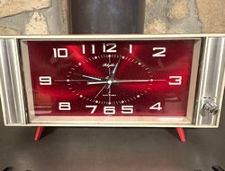 Rhythm 68015 Vintage űrkorszaki ritmusos zenélő ébresztőóra