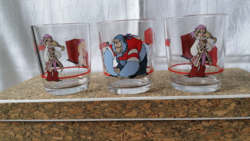 Retro Nutella/nutellás pohár - Szörnyek és kalózok 2008 -