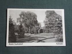Képeslap,Miskolctapolca,gyógyfürdő,park látkép,részlet,Forte fotó kiadás,1950-