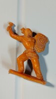 Indian soldier. With axe. Old piece.