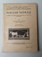 DR. BALASSA IVÁN - MAGYAR NÉPRAJZ 1947
