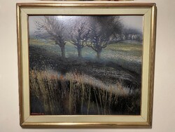 Dobrovits Ferenc - Őszi táj..58x65cm plusz kerete