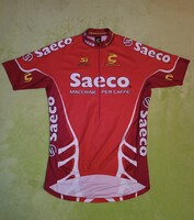 XL-es vintage Cannondale Saeco AS Juvenes S. Marino (2001) kerékpáros mez