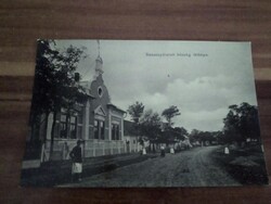 Besenyőtelek, Bessenyőtelek, község látkép, fotó képeslap, Baross nyomda kb. 1910
