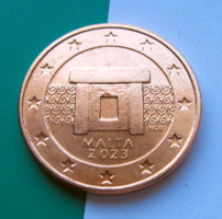 Málta - 5 euro cent - 2023 - Mnajdra őskori templomegyüttesének oltára