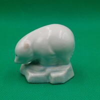 Retro Bodrogkeresztúri  kerámia jegesmedve figura