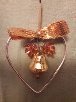 Karácsonyfa díszek gyűjtőknek:Régi 60-as évekbeli függő hibátlan.