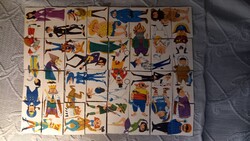 Retro 70s Matching Card Game Minerva 32 Cards - Rare!