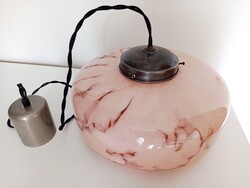 Gyönyörű, bojtos art deco mennyezeti lámpa