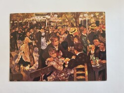 Auguste Renoir - Le Moulin de La Galette - Paris Louvre Coloured Postcard