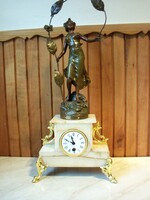 Antik francia márvány állóóra álló óra kandalló óra