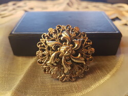 Silver-plated or silver? - unmarked - beautiful brooch - in Art Deco style for sale---