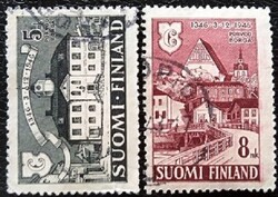 F331-2p / Finland 1946 city of poorvo stamp series stamped