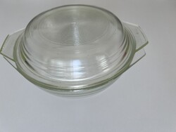 Jénai tál tetővel, 18 cm fül nélkül