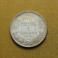 Ferenc József 1914 KB 1 Korona - álomszép UNC!!