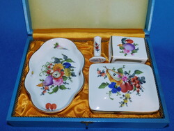 Herendi Gyümölcs mintás cigis garnitúra