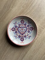 Hollóházi Porcelain Plate Wall Dish