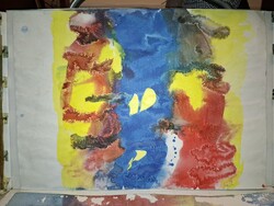 Jozefka Antal (1935-) festmény, 70x50 cm