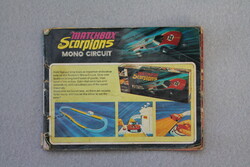 Matchbox Scorpions Mono circuit katalógus,1971