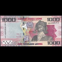 Sierra Leone 1000 Leones 2021 P-30 UNC