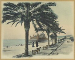 Színes fotográfia : Nice - La Jettée Promenáde