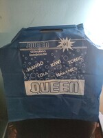 Queen soft drink advertising polyflex bag 52x48 cm (shopping bag).