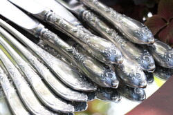 Orosz evőeszköz készlet 18 darabos II.