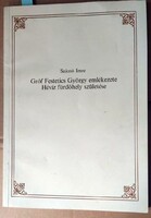 Szántó Imre: Gróf Festetics György emlékezete Hévíz fürdőhely születése.