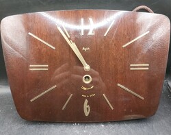 Wooden wall clock. Vintage clock Majak USSR 1960-1970s., 20x27bm. 4069b