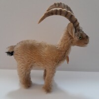 Steiff Rocky kecske,régi plüssfigura.