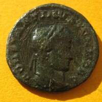 Római bronz CONSTANTINUS Magnus Vot x koszorús hátlap (L17)