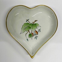 Herendi szív alakú tálka