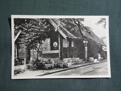 Képeslap,Pálvölgyi cseppkőbarlang,Budapest,turistaház látkép,részlet,forte fotó kiadás,1940