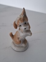 Aqvincum mini porcelán kutya