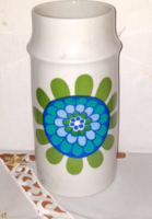 Hollóházi porcelán váza ( Seregély Márta keramikus )