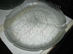 Retro arcoroc FRANCE levél  mintás süteményes ,pizzás tálca,