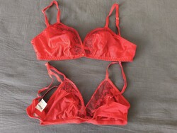 Felina piros csipkemelltartó 75B 80B