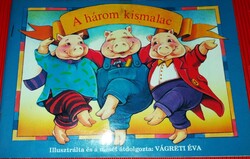 1990.Vágréti Éva - A három kismalac képes mese - könyv a képek szerint GLÓRIA