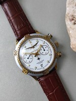 Orosz eredeti Poljot szép Mechanikus Chronograph NOS karóra