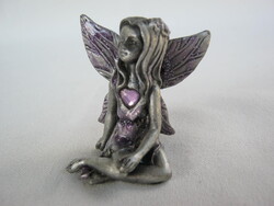 Tündér fém figura