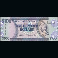Guyana 100 Dollars 2006 P-36a UNC