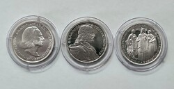 Artex 2 pengős ezüst Pázmány sor PP, Proof-like tükörveret. Nagyon ritka!