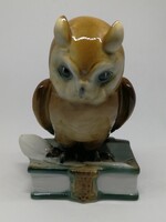 Zsolnay porcelán bagoly!