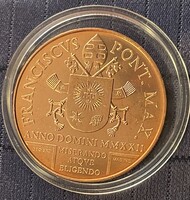 Vatikáni 2022-as emlék 20 Euro: Szent Péter Bazilika