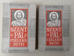 Szent Pál cselekedetei I. - II. kötet - 1944 Korda Rt kiadása