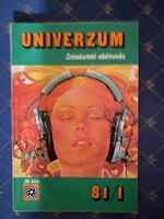 Universum. 286.kötet. Szórakoztató elektronika. Régi,retro újság. Visszatérés a vodonba.1981/1.