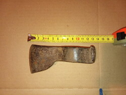 Antik kovácsoltvas fokosbalta/kanászbalta